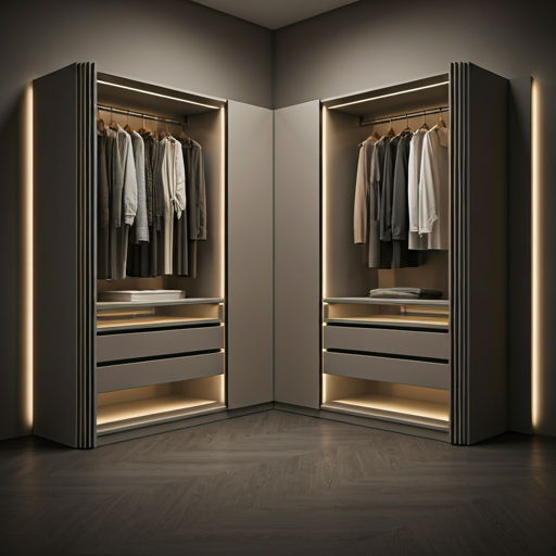 Szafy wnękowe